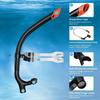 Semi-Dry Top Front Snorkel Silicone Mouthpiece Snorkeling Snorkel Swimming Snorkel  Swim Training