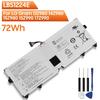 Replacement Battery 72Wh LBS1224E For LG Gram 13Z980 14Z980 15Z980 15Z990 17Z990 72Wh Laptop Batteries