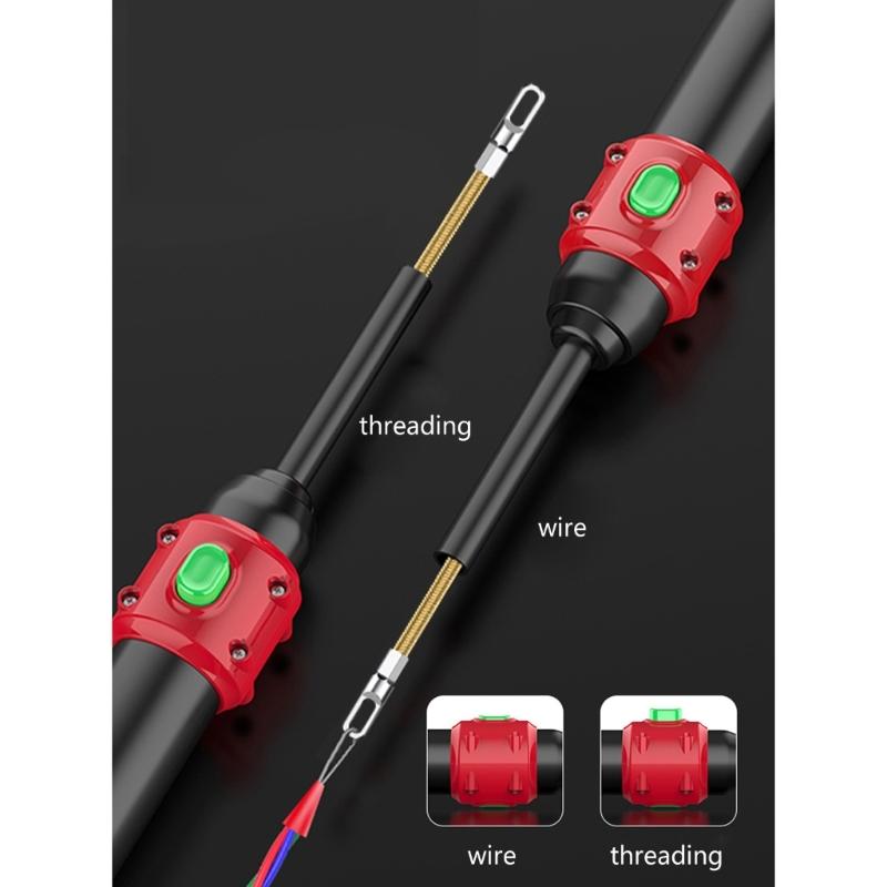 Электрик Помощь в прокладке Ручной Проволока Труба Прокладчик Темной Проволоки Артефакт для Прокладки Вспомогательный Инструмент для Прокладки Труб в Стенах Тянущий