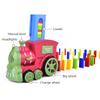 Electric Train Dominos Block Toy Learning Tiles Game Disassembled Interactive Educational Stacking Toy Funny Baby Gift