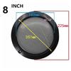 1/2/4/8/10Pcs High-grade Speakers Plastic Frame 2/3/4/5/6.5/8/10 Inch Decorative Mesh