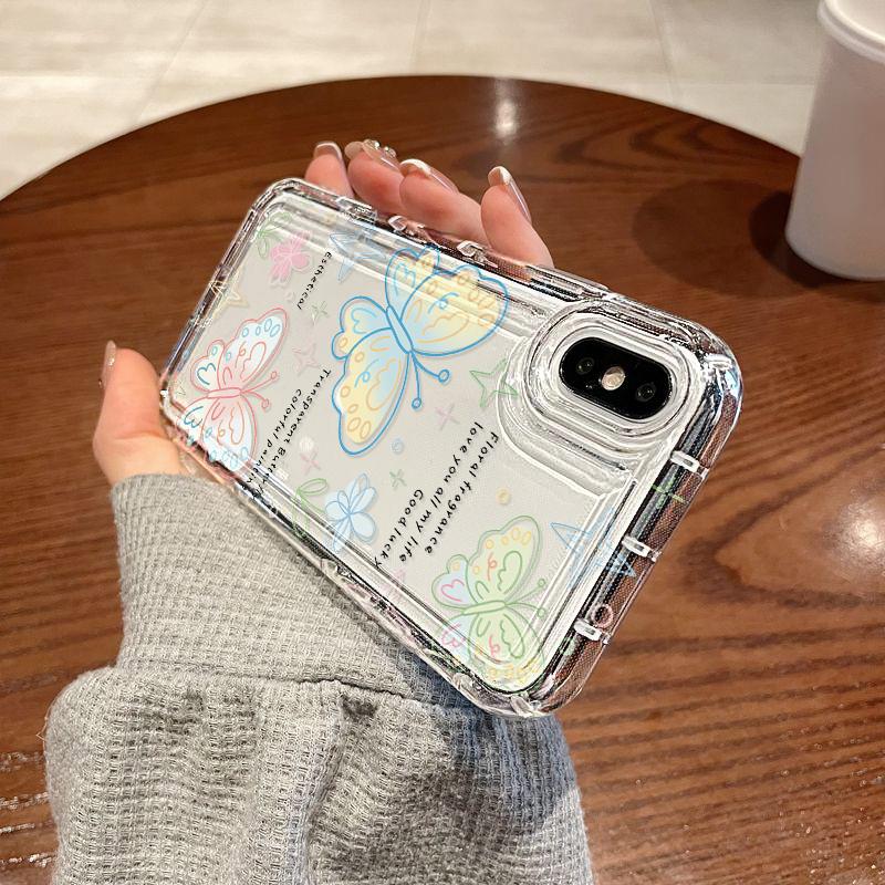 Чехол для телефона с подушкой безопасности для iPhone 11 13 16 Pro Max iPhone 14 15 12 13 Pro Max 16 Plus 7 8 Plus Samsung S24 FE A55 A05S A54 A06 S22 A15 S23 A12 A22 A52S A34