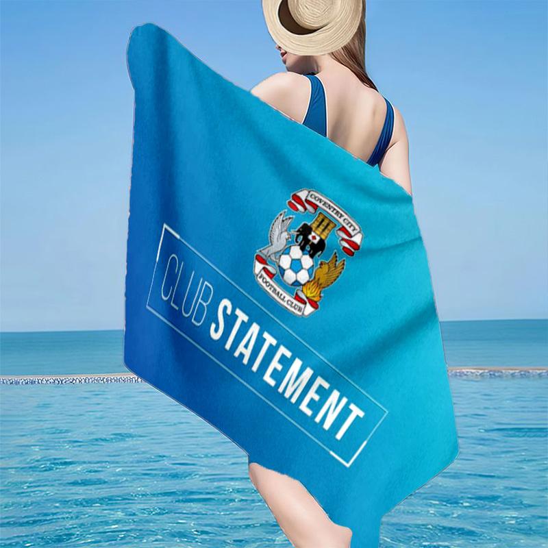 Vasco Da Gama Crest Beach Towel, Quick-drying, Easy to Care for, Use for Both Fitness and Beach Vacations,Sports Essential Fan Gift