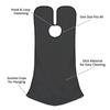 Men's Shaver Beard Collector, Non Stick Beard Cloak with Suction Cup Beard Collection Cloth Apron, Men's Cleaning Apron Gift