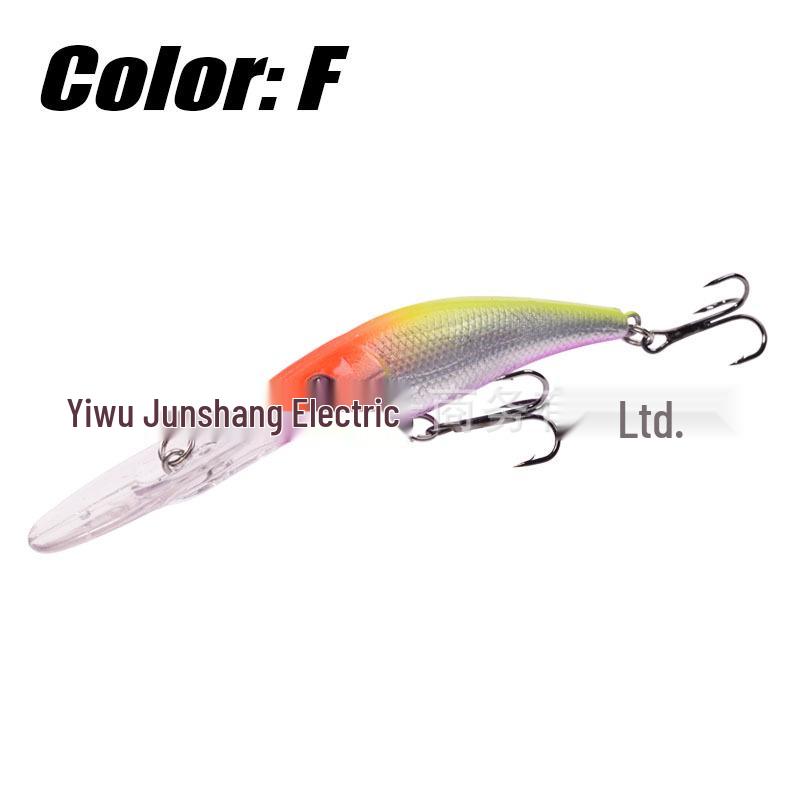 Набор воблеров Bionic Minnow для глубоководной рыбалки - Плавающий твердый искусственный воблер для дальнего заброса