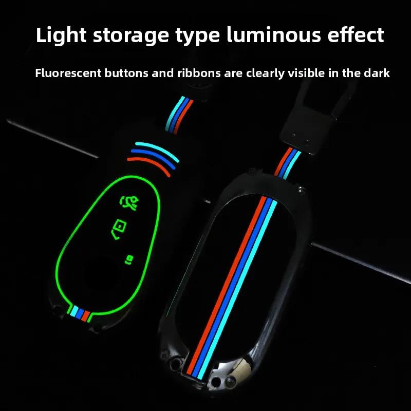 Zinc Alloy +Silicone Car Key Case Cover For Mercedes Benz C S Class W206 W223 S350 C260 C300 S400 S450 S500 2022 2023 2024 UU4