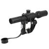 FOCUHUNTER 3-9X26 SVD Riflescope for Dragunov AK, FFP, Tactical Scope, First Focal Plane, Side Mount, PSO-1 BlackRed Reticle, Extendable Shade Hood,