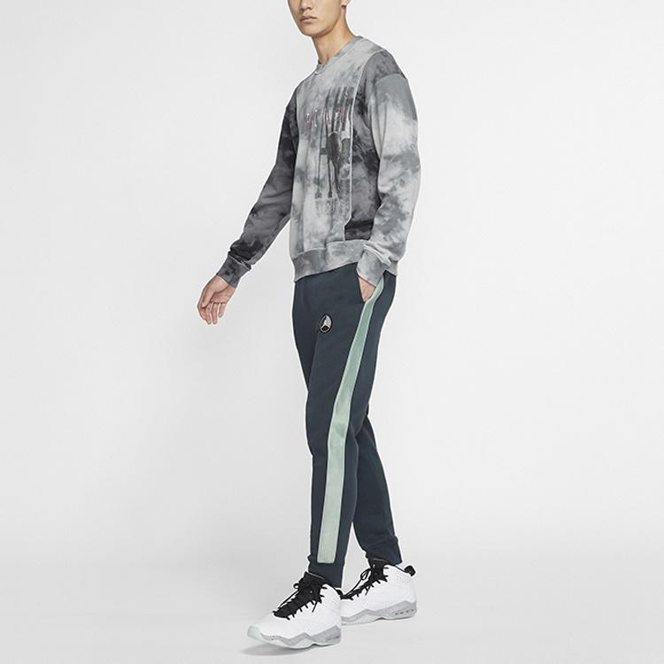 Air Jordan Pattern Sports Pants Men's Seagrass Green CT6286-364