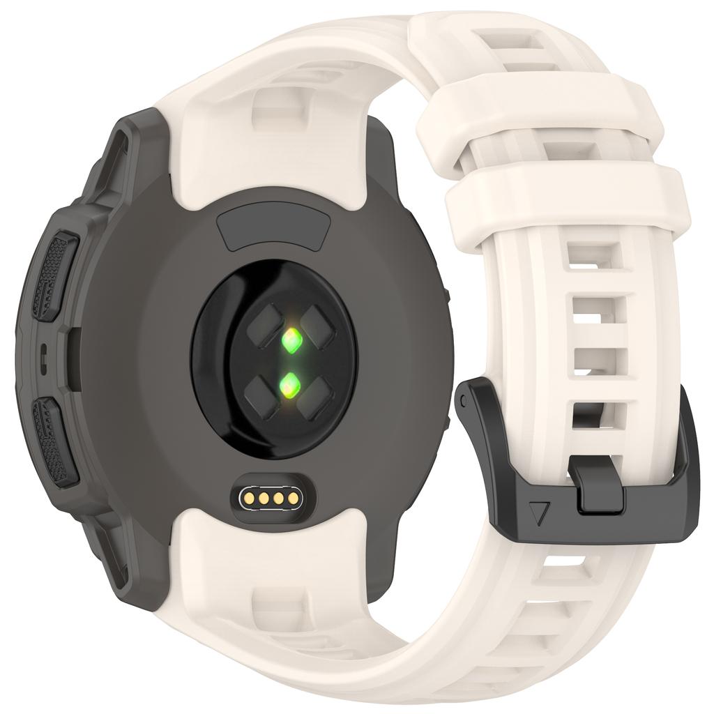 For Garmin Instinct E 45mm Smartwatch Band Breathable Sports Silicone Strap