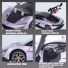 1/32 BYD Look Up U9 Чисто электрический Суперкар Высокой Производительности Металлический Литой Модель Автомобиля Домашние Модные Игрушки Коллекции Хобби Дисплей Друг