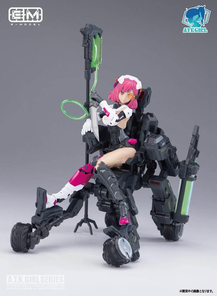 Armored Girl Elizabeth Japan Scale Height 155mm Plastic Model Molding Color Platts/MONO E-model Ver. 1/12 Approx. Color-coded MEM-1