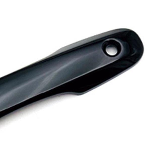 2 Black ABS Exterior Door Handle Covers for Feng Car