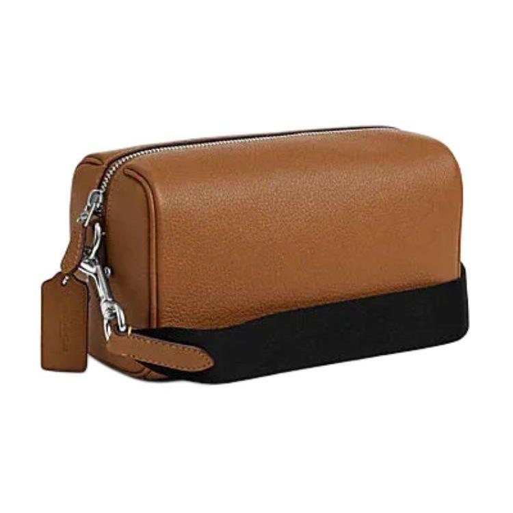 Coach Axel 21 Minimalist Fashion Versatile Leather Shoulder Crossbody Bag Small Women bags Light-Brown CR184-SVQD