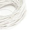 Black Elastic Beading Cord 1.5mm Diameter Waxed Polyester Cord Stretchy String Rope  Bracelet Craft