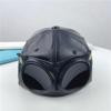 Simple PU Leather Sunglasses Hat Personality Streetwear Peaked Cap Korean Style Handsome Pilot Glasses Hat Women