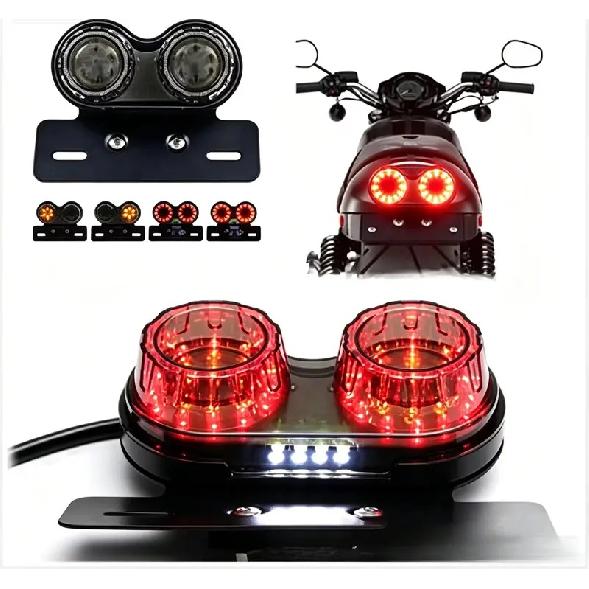 Motorcycle Modified Tail Light Universal For Street Bikes And Riding Motorcycles 5 WireMounted Turn Signal Brake