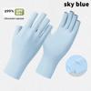 1 Pair Anti Uv Nail Gloves Uv Gel Shield Glove Half Finger Manicure Led Lamp Nail Art Salon Tools