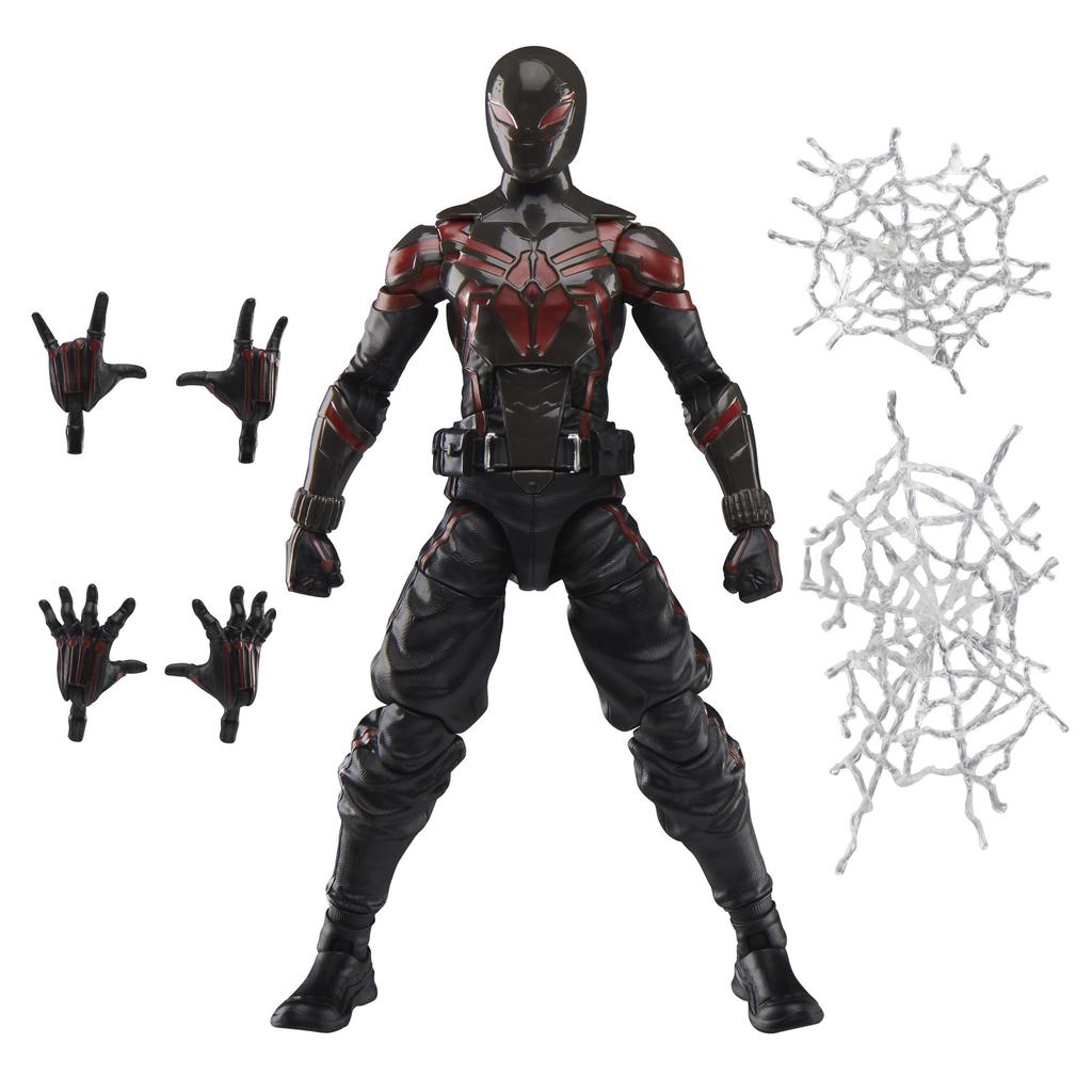 Hasbro MARVEL Marvel Legends Series Gamerverse Miles Morales Brooklyn 2099 2 Видеоигра Воссоздана Коллекционная Фигурка 15 см G0839 Аутентичная