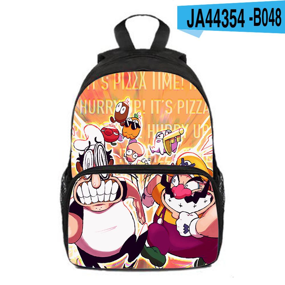 Игра Pizza Tower, рюкзак Pizza Tower, рюкзак Pepperman, школьные рюкзаки