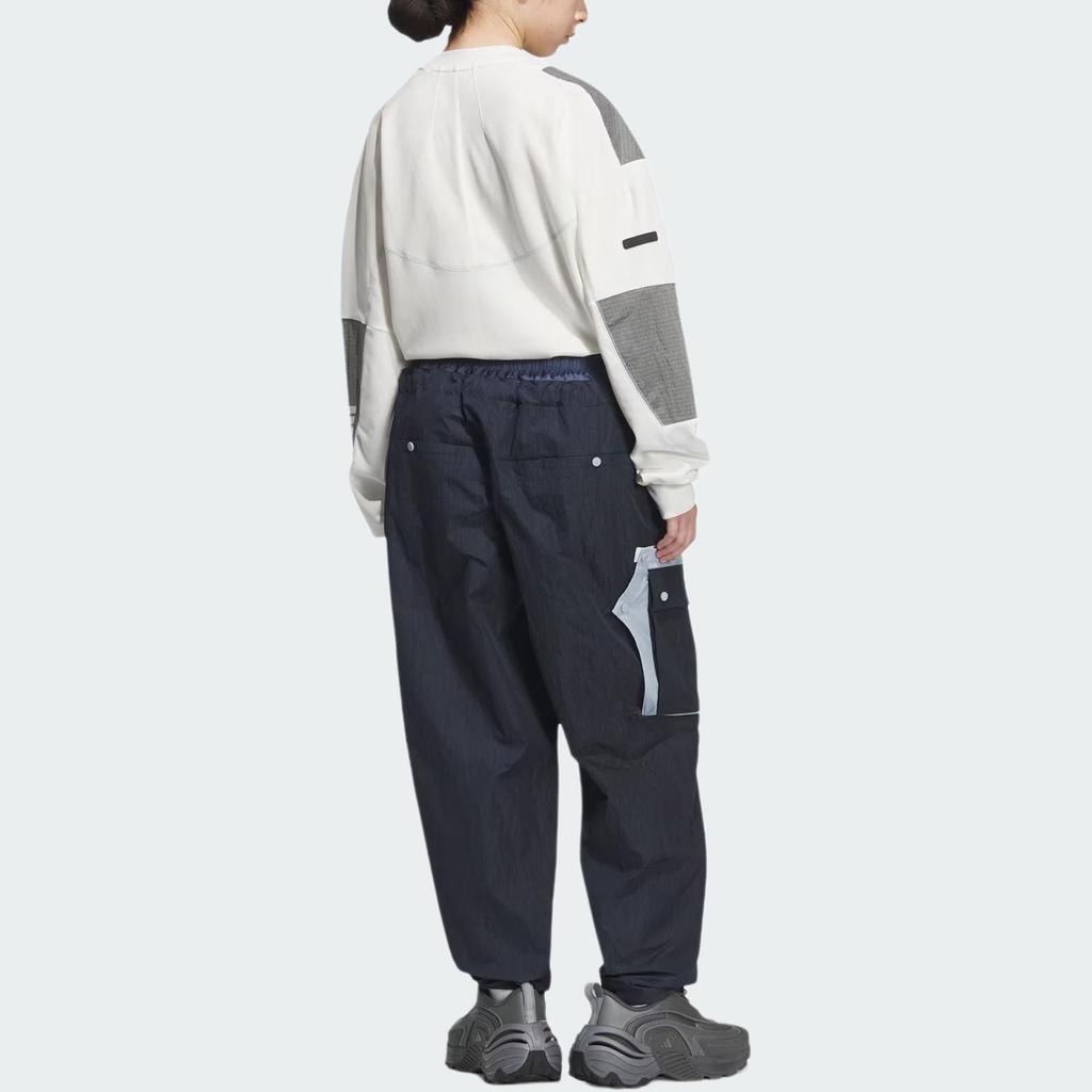 Adidas Fos Future Style Woven Joggers Unisex Joggers Aurora-Ink-Blue Bright-White JM8637