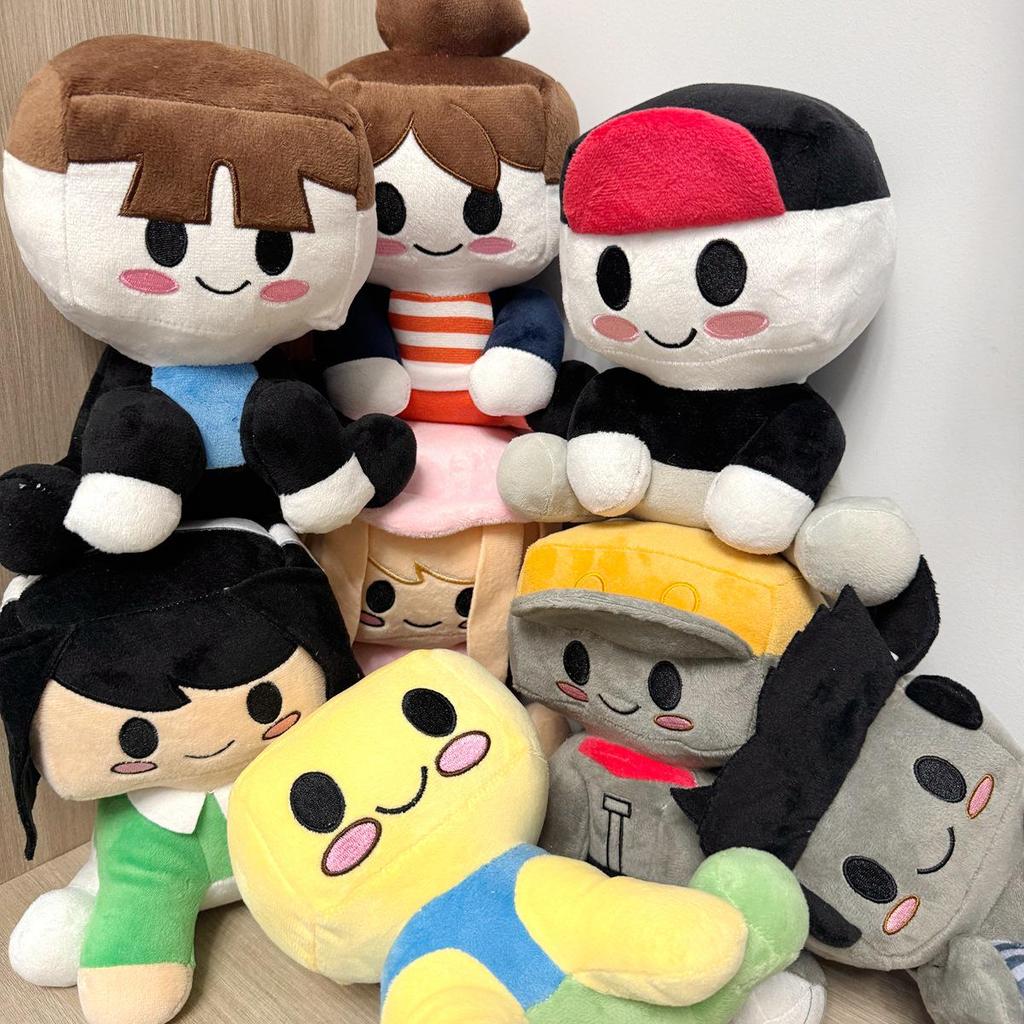 Трансграничная плюшевая игрушка Blox Buddies - Восемь стилей Кукла-персонаж игры 'Бейсбольный мальчик'