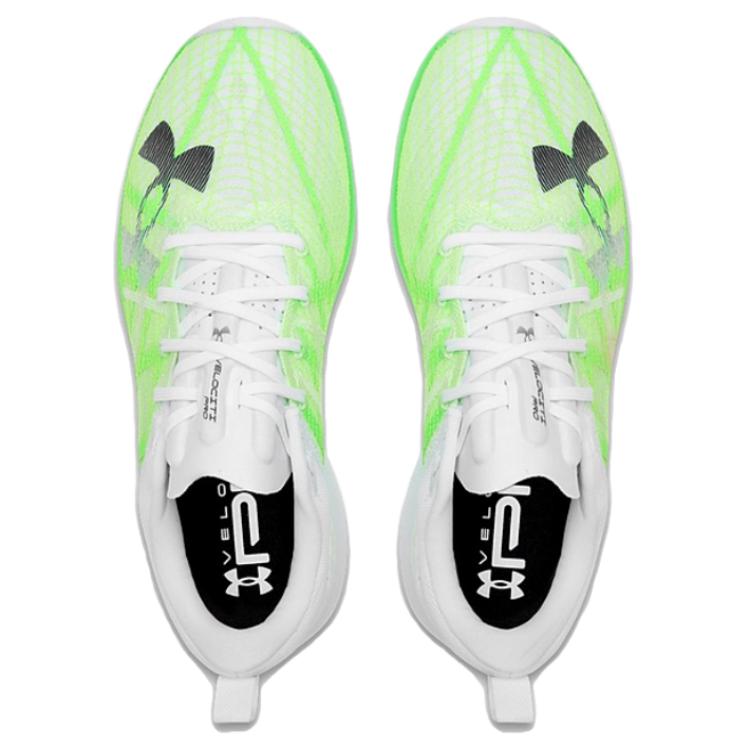 Under Armour Velociti Pro Comfortable Fashion Breathable Running Shoes Unisex Sneakers White Green 3027560-106