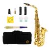 M MBAT Eb Alto Saxophone E Flat Premium Brass Saxofone Woodwind Instrument Saxophone Set with Case Gloves Accessories