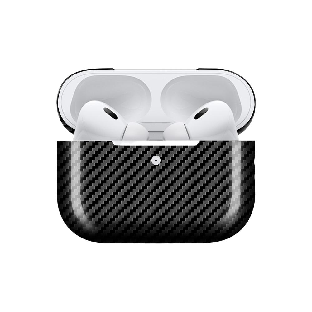 Чехол из настоящего арамидного волокна для Airpods Pro 2 3 тонкий чехол из углеродного волокна для Airpods 4/Airpods pro 3 чехол для наушников из углеродного волокна