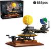 Universe Solar System Planet Earth and Moon In Orbit Building Blocks Model Science Educatio Bricks Toy Kid Gift