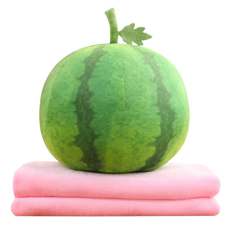 Милая имитация арбуза, подушка для бросания, плюшевая игрушка, большая кукла-арбуз, подвеска для сумки для девочек, брелок, тряпичная кукла