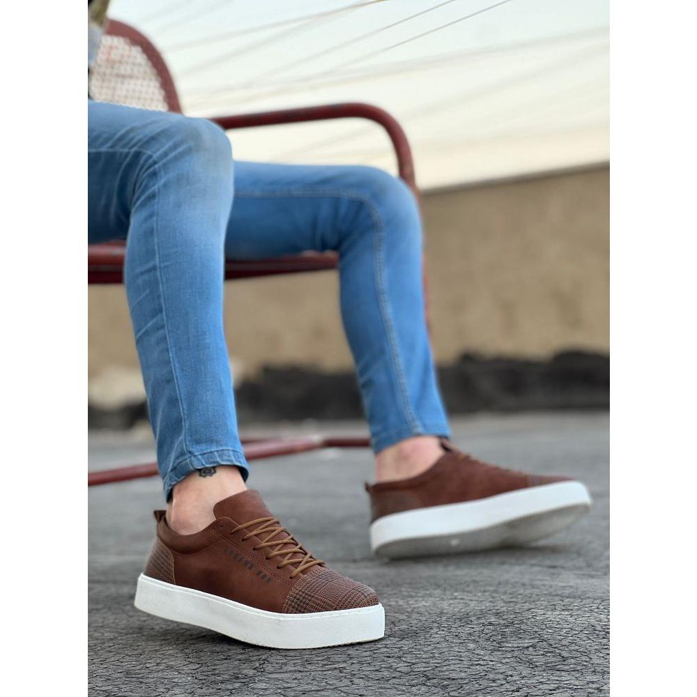 B104 Повседневная обувь для мужчин Спортивная модная мужская обувь на шнуровке Легкая и удобная подошва Сезонная обувь для мужчин