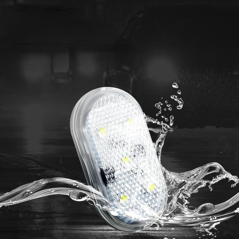 Дверной светильник, беспроводной датчик открытия двери, светодиодный атмосферный светильник, модифицированная проводка, предупреждение, автомобильные принадлежности, приветственное освещение