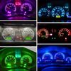 10/30Pcs T5 LED Lights T5 W1.2W W3W LED Car Interior Light For Car Clearance Dome Lamp Indicator Wedge Auto Instrument Lamp 12V Dome Lights 6