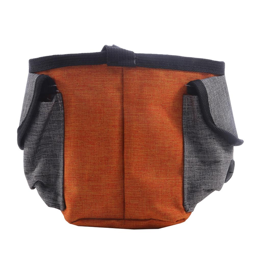 С мешком для какашек, дыркой, сумка для дрессировки собак, большая вместимость, сумка для перекуса для собак, закуска для собачьего корма