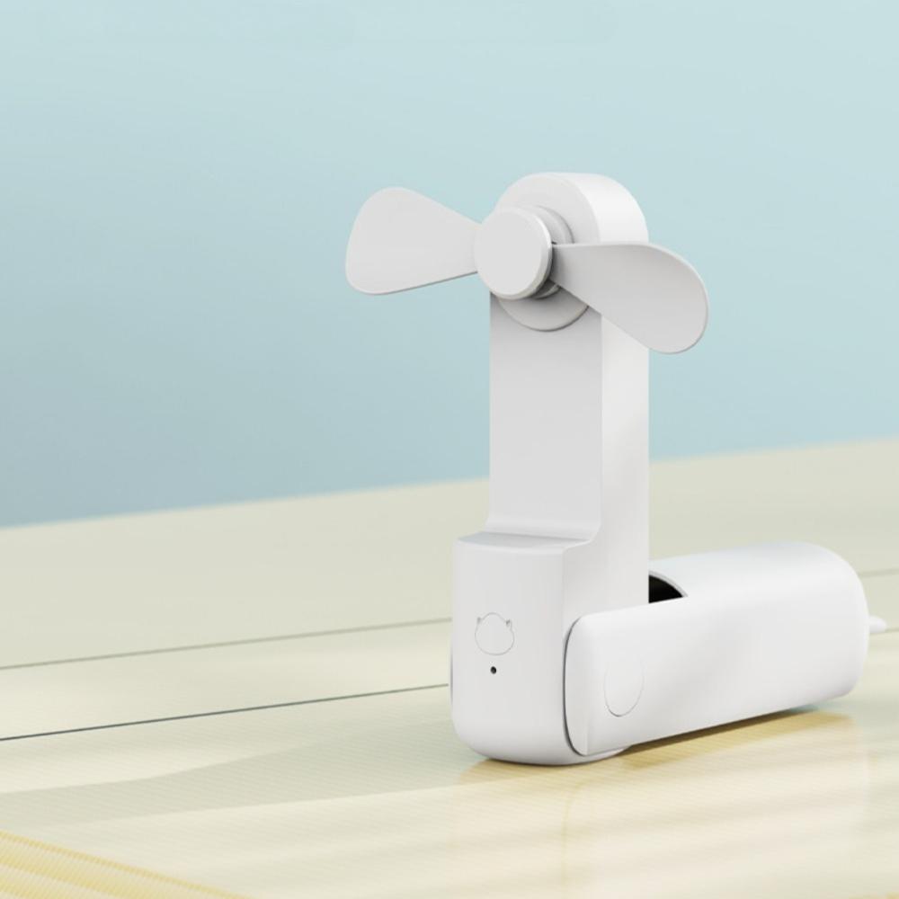 Портативный мини-вентилятор, зарядка через USB, 3-скоростной, регулируемый, складной ручной вентилятор, подходит для женщин, путешествий, использования на открытом воздухе