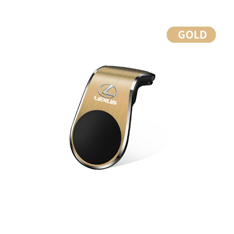 1Pcs Car Magnetic L-shaped Car Dedicated GPS Phone Holder For Lexus CT200H ES350 GX460 470 IS250 LS460 NX300 RX300 350 450H ADW1