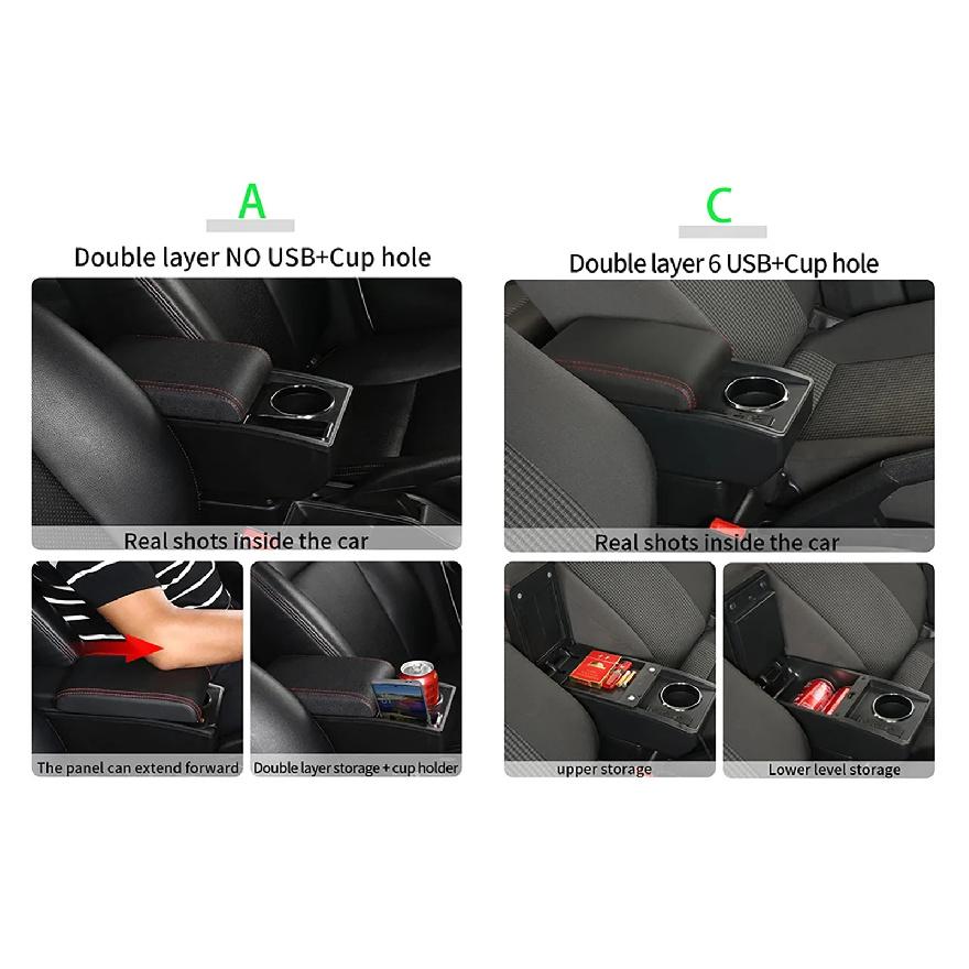 Для Chevrolet Spark Armrest Box Для Chevrolet Spark 3 III Aveo T200 Car Armrest Storage Box Подстаканник Модернизированный автомобильный аксессуар
