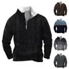 Spring And Men's Standing Collar Sweatshirt Is Outdoor Casual Sweaters Tops