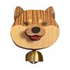 Wooden Shibainu Wind Chime Doorbell Funny Windchime Home Decor Xmas New Year Gift