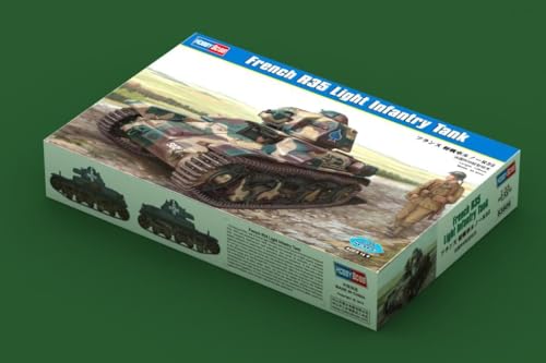 Hobby Boss Серия боевых машин 1/35 Французский легкий танк Renault R35 Пластиковая модель 83806
