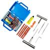 Car Tire Repair Kit With Box Tire Puncture Emergency Repair Tools Car Motorcycle Bicycle Tyre Repairing Tool Set Easy To Use