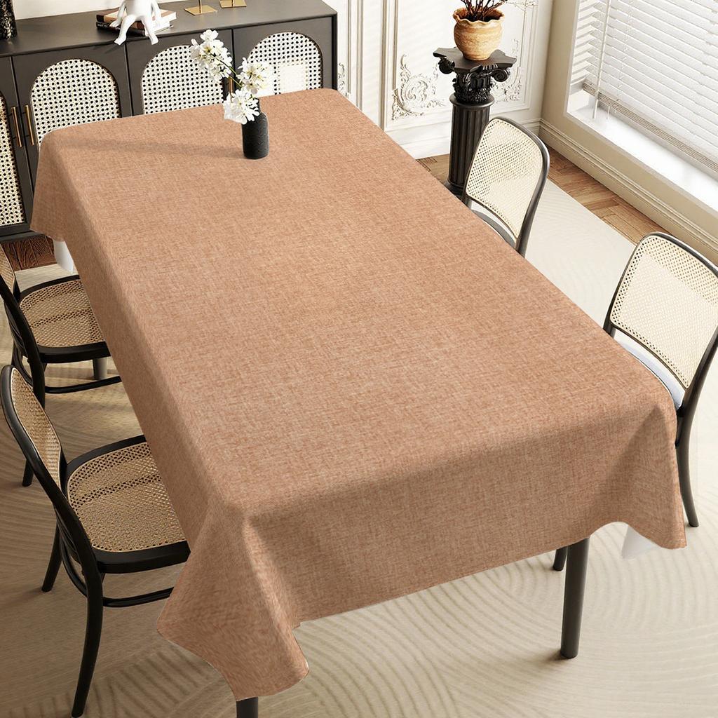 One elegant Morandi color tablecloth, square and rectangular table covers, suitable for restaurants and picnics