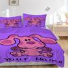 Custom Textile Blue Dreams Bedding 3 Piece Set HD Print Duvet Cover Pillowcases for Teens Adult Bedroom Decoration