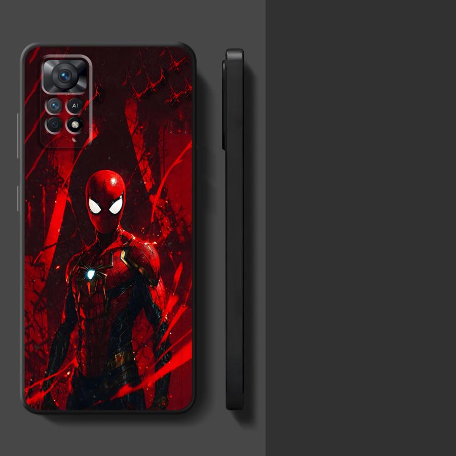 Чехол для телефона Marvel Человек-паук Дэдпул для Xiaomi Redmi Note 11 9 7 8 10 12 Pro 11s 12s 10S 9S 14 13 Pro Plus