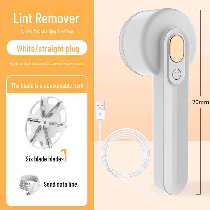 "Rechargeable Portable Sweater Shaver & Hair Ball Remover for Clothes"