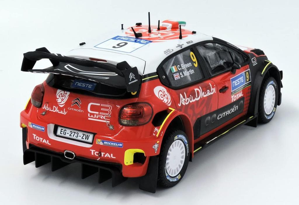 PLATZ Belkit Citroen C3 WRC 2017 Ралли Финляндии Пластиковая модель BEL018 1/24 (Спецификация гравия)