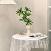 Зеленый искусственный фикус Tenuifolia ветка дерева Большие искусственные растения для домашнего сада Декор для вечеринки