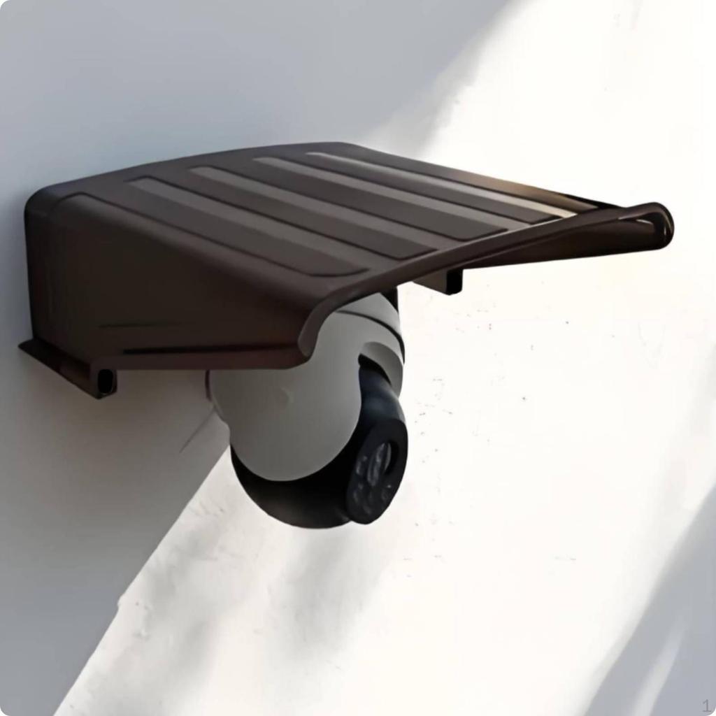 Security Camera Shielded Housing Waterproof Outdoor Rain Cover Dustproof for Wall Mount