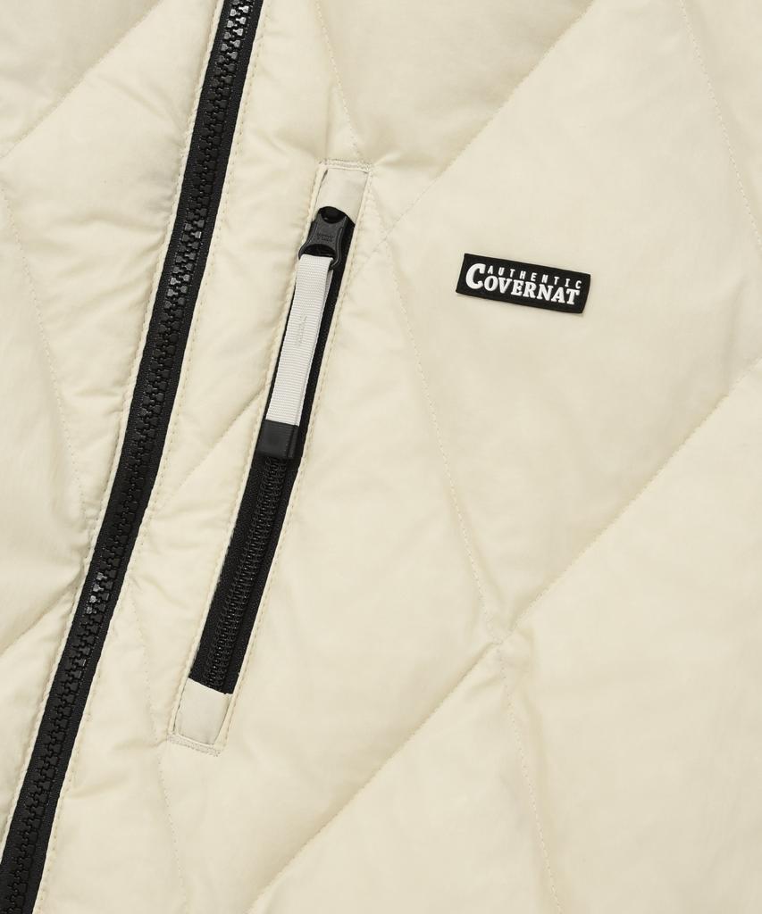 Covernat Rds Highlight Stand Collar Down Ivory