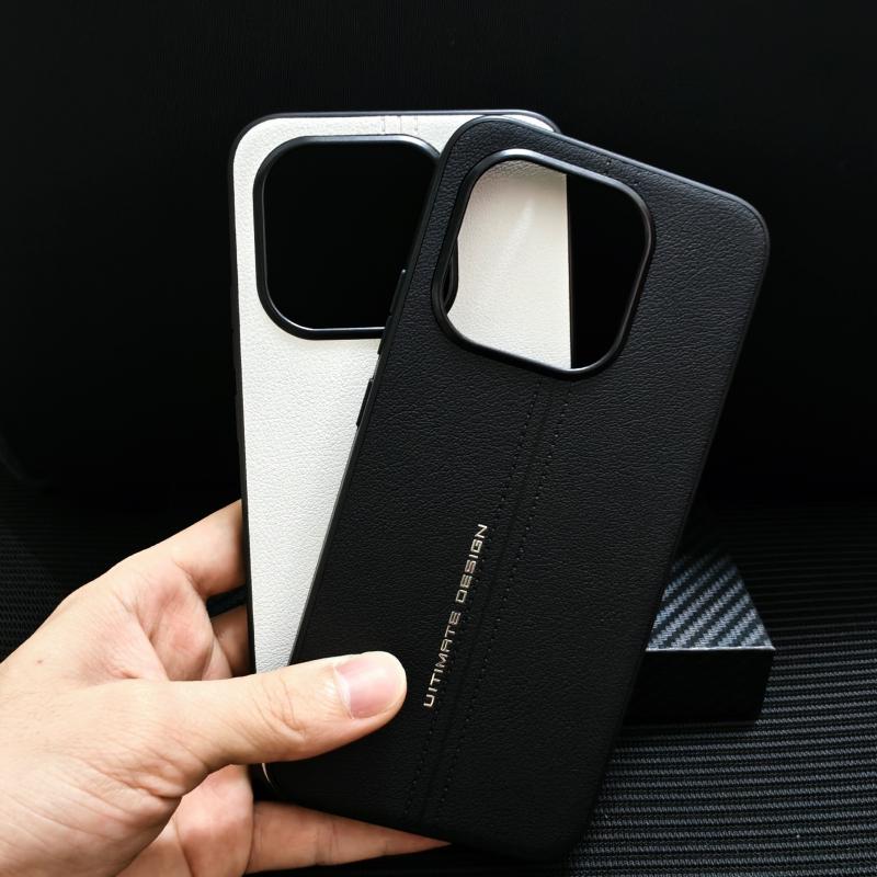 Чехол для Xiaomi 15T Pro, деловой, роскошный, из кожи, противоударный, жесткий, защитный чехол для телефона, для Xiaomi 15T 15TPro, ударопрочный бампер
